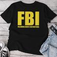 Fbi Bidenの指示に従うアパレル 面白い 男性 女性 レディースTシャツ 面白い贈り物