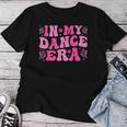 Groovy In My Dance Era バレエダンサー レディースTシャツ 面白い贈り物