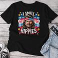 Imell Hippies Peace 4Th Of July For Hippie レディースTシャツ 面白い贈り物