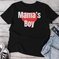 Mama's Boy おもしろグッズ服 レディースTシャツ 面白い贈り物