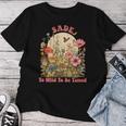 Sade 名前 かわいい レトロ 女の子 ワイルドフラワーade 名前 長袖tシャツ レディースTシャツ 面白い贈り物