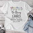 Betrong In The Lord Christian Ephesians 6 レディースTシャツ 面白い贈り物