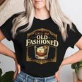 Call Me Old Fashioned Whiskey カクテル ドリンク ミクソロジスト レディースTシャツ 彼女への贈り物
