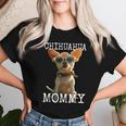 Chihuahua Mommy チワワ ママ ママ 母の日 ママ おもしろ チワワ レディースTシャツ 彼女への贈り物