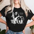 Coltrane Jazz Wisdomaxophonist Musician 1色 レディースTシャツ 彼女への贈り物