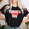 Mama's Boy おもしろグッズ服 レディースTシャツ 彼女への贈り物