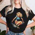 Pinup Girl スケートボード レディースTシャツ 彼女への贈り物