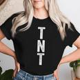 Tnt コスチューム シャツ 大人 男性 女性 キッズ Tnt ダイナマイト コスチューム レディースTシャツ 彼女への贈り物