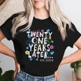 Twenty One Years Later 21 Year Old Birthday Men Women T-shirt Gifts for Her