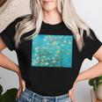 ヴィンセント・ファン・ゴッホ、アーモンドの花 レディースTシャツ 彼女への贈り物