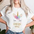 Aunt ユニコーン シャツ かわいい ユニコーン 叔母 ギフト レディースTシャツ 彼女への贈り物