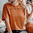 Doing My Best Ish Mental Health Sarcastic Mom Womens Women's Oversized Comfort T-shirt Yam