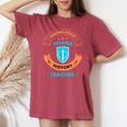 History Teacher 学校 歴史 先生 先生 レディースオーバーサイズコンフォートTシャツ Crimson