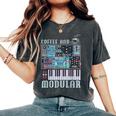 Coffee And Modular アナログシンセサイザー 波形シンセ レディースオーバーサイズコンフォートTシャツ Pepper