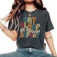 Eatleep Be Edwin Repeat Groovy Retro Edwin レディースオーバーサイズコンフォートTシャツ Pepper