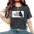 ザ・ホース・フェイス The Horse Face 午年 馬【十二支 干支】2026年 ブランド パロディ 長袖tシャツ レディースオーバーサイズコンフォートTシャツ Pepper
