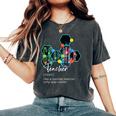 理科教師の定義面白い学校の男性と女性 レディースオーバーサイズコンフォートTシャツ Pepper