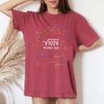 32誕生日 男の子 女の子 面白い 数学 平方根 1024 32年 レディースオーバーサイズコンフォートTシャツ Crimson