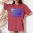 53歳 男性 ギフト 53歳 誕生日プレゼント 女性用 レディースオーバーサイズコンフォートTシャツ Crimson