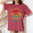 The Horse Is Mypirit アニマルシャツ entage Horse レディースオーバーサイズコンフォートTシャツ Crimson