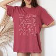 Nerd メンズ 数学 数学 面白い 女性 子供 学生 レディースオーバーサイズコンフォートTシャツ Crimson