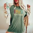 63歳の誕生日プレゼント 63歳 男性 女性 レトロ ヴィンテージ 1963 レディースオーバーサイズコンフォートTシャツ Moss