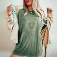 Holy Holy Holy Lord God Almighty – Christian Faitherse レディースオーバーサイズコンフォートTシャツ Moss