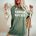 Kamalaucks Kamala Harrisucks And Women レディースオーバーサイズコンフォートTシャツ Moss