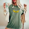 Vintage Dolce And Banana Novelty Graphic & Cool s レディースオーバーサイズコンフォートTシャツ Moss