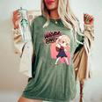 和田ダン しぐれ うい ロリ ダンス ダンス アニメ 女の子 長袖tシャツ レディースオーバーサイズコンフォートTシャツ Moss