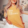 Mom I Am A Rich Man I Am The Boss Man Top Entrepreneur レディースオーバーサイズコンフォートTシャツ Mustard