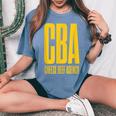 Cheese Beef Agency レディースオーバーサイズコンフォートTシャツ Blue Jean