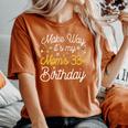 33 歳 母の誕生日 It's My Mom's 33Rd Birthday 長袖tシャツ レディースオーバーサイズコンフォートTシャツ Yam