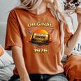 50歳 誕生日 男性女性intage 1976年1976年生まれ レトロデザインブランド レディースオーバーサイズコンフォートTシャツ Yam