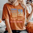 59歳の誕生日 男性 女性 面白い 59歳 レディースオーバーサイズコンフォートTシャツ Yam