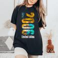 20歳の誕生日プレゼント 女の子 男の子 2006 限定版 レディースオーバーサイズコンフォートTシャツ Black