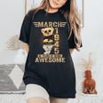 3月 81歳の誕生日 男性 女性 1945年 素晴らしいテディベア レディースオーバーサイズコンフォートTシャツ Black