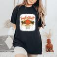 Basketball Mom Bleached Leopard 母の日 バスケットボール ママ レディースオーバーサイズコンフォートTシャツ Black
