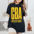 Cheese Beef Agency レディースオーバーサイズコンフォートTシャツ Black