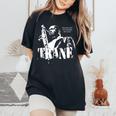 Coltrane Jazz Wisdomaxophonist Musician 1色 レディースオーバーサイズコンフォートTシャツ Black