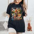 Italian-Brainrot Ai生成動物 Z世代 男性 女性 若者 レディースオーバーサイズコンフォートTシャツ Black