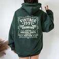 29歳 誕生日 男性女性intage 1997年1997年生まれ レトロデザインブランド 長袖tシャツ レディース オーバーサイズ パーカー バックプリント Navy Blue