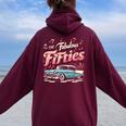 50S ロカビリー 1950年代 The Fabulous Fifties ロックンロール レディース オーバーサイズ パーカー バックプリント Maroon