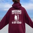 Missing Have Youeen Me 10Mm ソケット 車 ガイ 車 整備士 レディース オーバーサイズ パーカー バックプリント Maroon