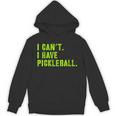 I Can't I Have Pickleball、皮肉、面白いピックルボール パーカー