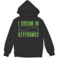 I Dream In Keyframes おもしろモーショングラフィックデザイナー アニメーター パーカー