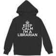 Librarian Keep Calm I'm A Librarian パーカー