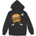Hamburger チーズバーガー Burger Fast Food Cheeseburger Dabbing パーカー
