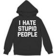 I Hatetupid People ayingarcastic Novelty パーカー