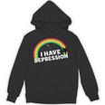 I Have Depression 面白いメンタルヘルスリマインダーギフト パーカー